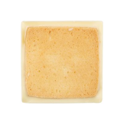 Печенье Dream White в белом шоколаде, квадрат-2