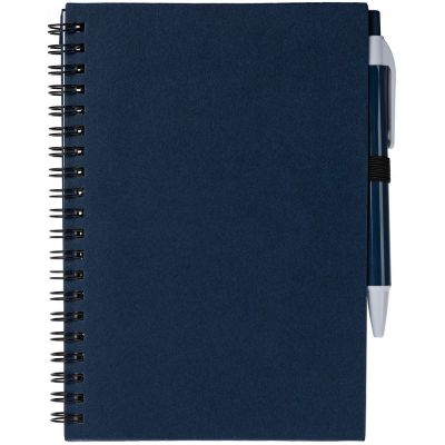 Блокнот Spiral Viral, синий-1