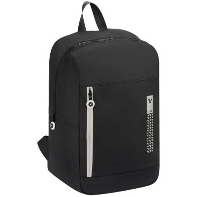 Складной рюкзак Compact Neon, черный с белым-0