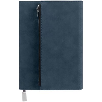 Ежедневник Grace на заказ, недатированный, темно-синий-3