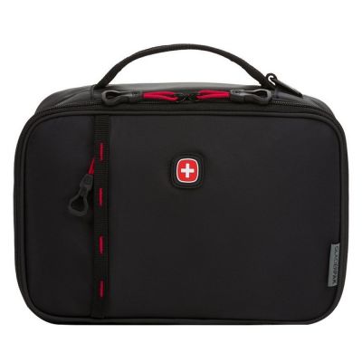 Горизонтальная термосумка для ланча Swissgear, черная-1