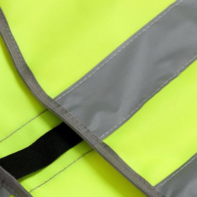 Жилет детский со светоотражающими элементами CO-1д, желтый неон-2