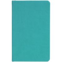 Блокнот Cluster Mini в клетку, бирюзовый