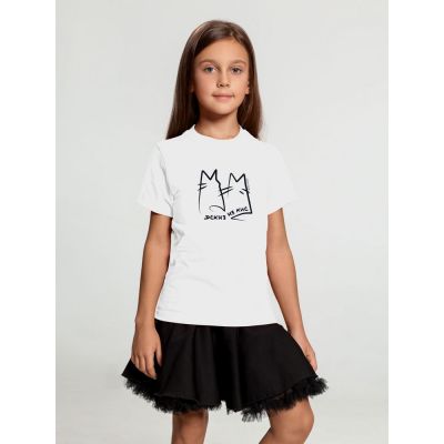 Футболка детская «Эскиз из кис», белая-1
