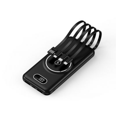 Внешний аккумулятор Omni Qi 10000 мАч, черный-5