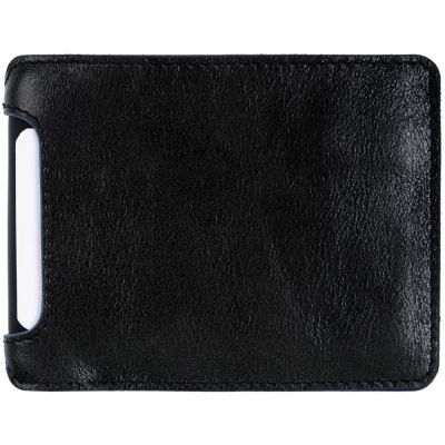 Портмоне Arrival, черное с синим-6