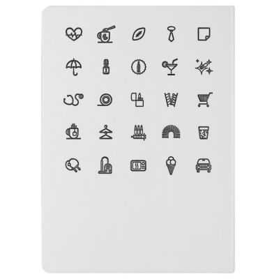 Ежедневник «История изобретений», недатированный, белый-4