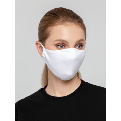 Маска для лица, белая-2