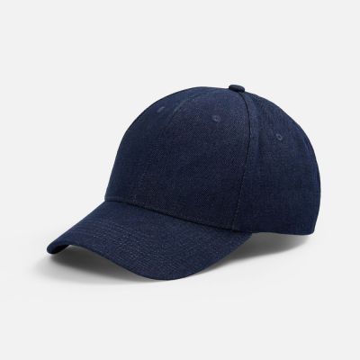 Бейсболка Denimate, темно-синяя-0