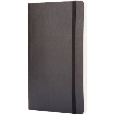 Записная книжка Moleskine Classic Soft Large, в линейку, черная-0