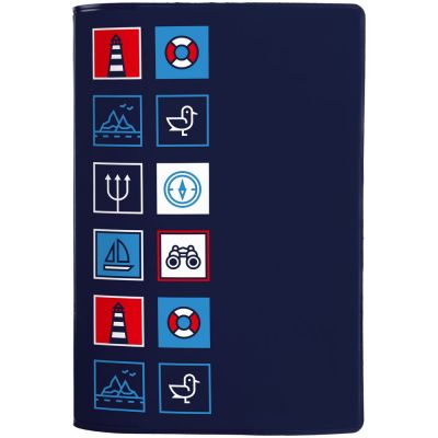Обложка для паспорта Industry, ver.2, морская-0