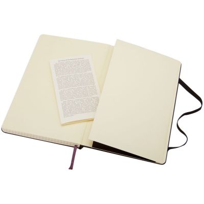 Записная книжка Moleskine Classic Large, в клетку, черная-4