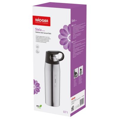 Термос Stela, стальной-1