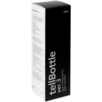 Умная термобутылка tellBottle ver. 3, черная-1