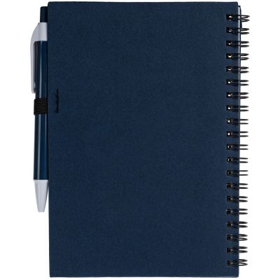 Блокнот Spiral Viral, синий-2