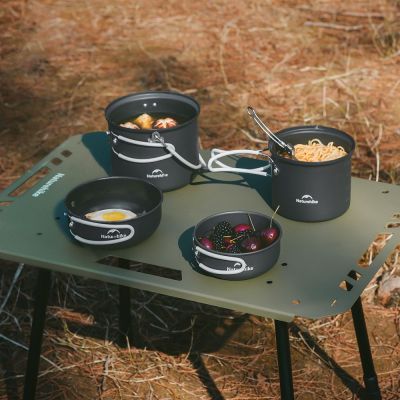 Набор посуды Naturehike NH18T018-G, серый-2