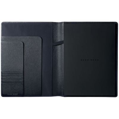 Папка с блокнотом А4 Tradition, темно-синяя-2