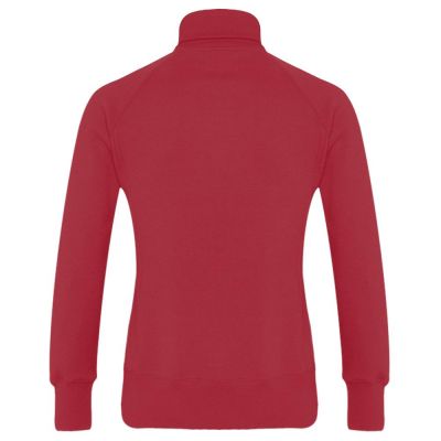 Толстовка женская на молнии Soda 280 красная-1