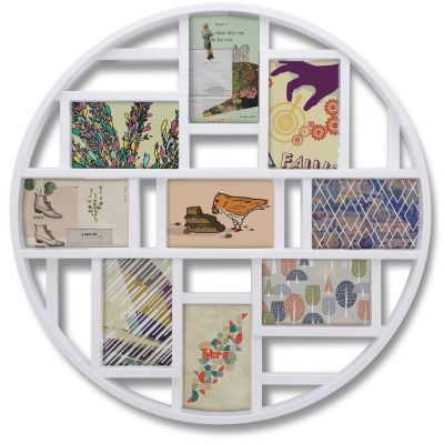 Панно для фотографий Luna, белое-0