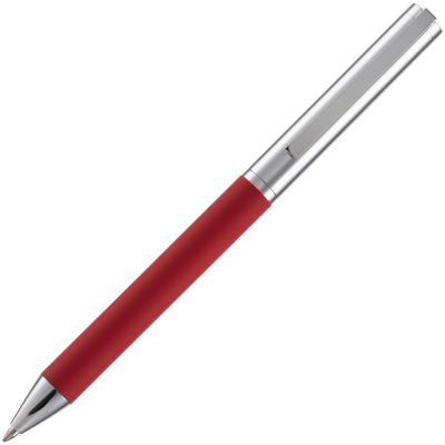 Ручка шариковая Eyeshot Soft Touch, темно-красная-1