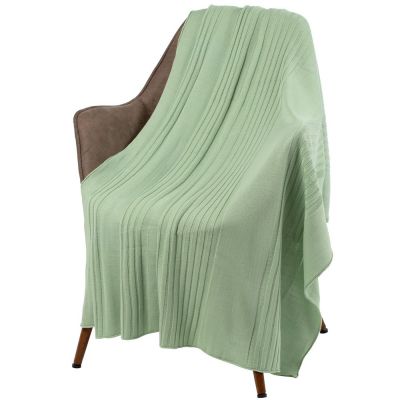 Плед Pail Tint, зеленый (мятный)-5