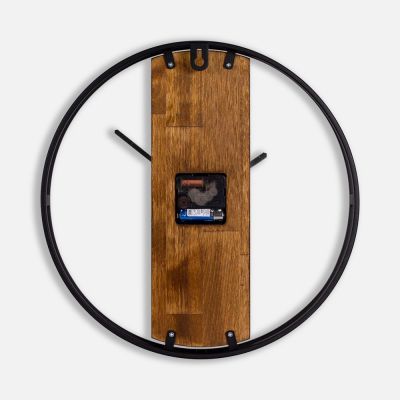 Часы Woodix, черные с коричневым-2