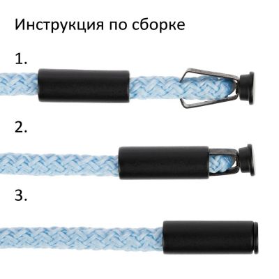 Наконечник для шнурка Nozzle, ver.2, оранжевый неон-3