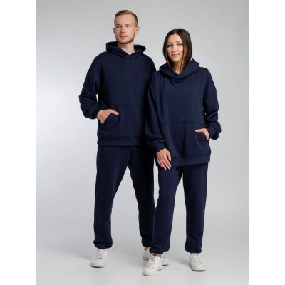 Худи оверсайз Kulonga Comfort, темно-синее-8