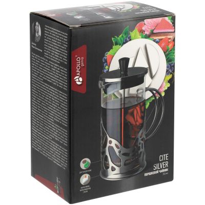 Френч-пресс Cite Silver-3
