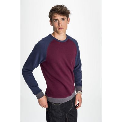 Толстовка унисекс Sandro, светло-серый меланж с темным меланжем-3