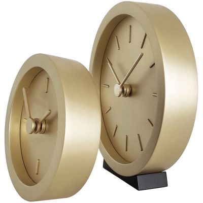 Часы настольные Bronco XXS Sarah, золотистые-5