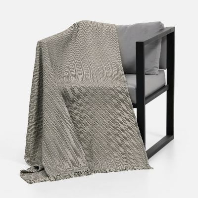 Плед Saltoro, темно-серый-4