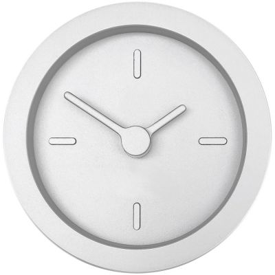 Часы настольные Bronco XXS Sparky, серебристые-0