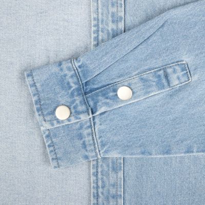 Куртка джинсовая O3, голубая-3