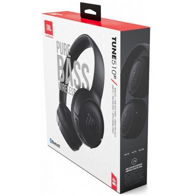 Беспроводные наушники JBL T510BT, черные-5
