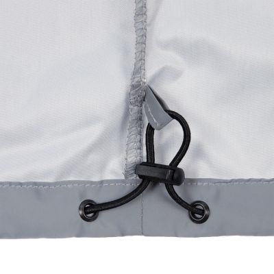 Ветровка Manifest 2.0 из светоотражающей ткани, серая-7