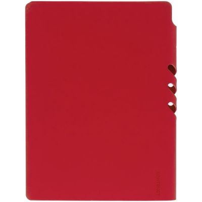 Ежедневник Flexpen Shall, недатированный, красный-3