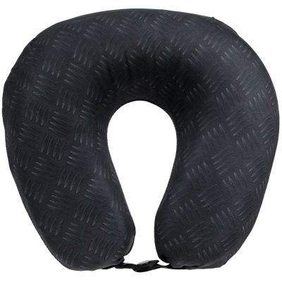 Подушка дорожная Hard Work Black, черная-1