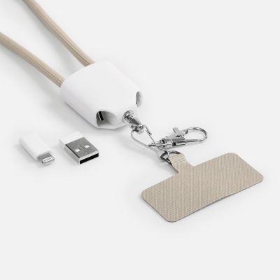 Кабель-ланьярд energyFlex Pro, серый-3