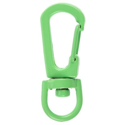 Застежка-карабин Snap Hook, S, зеленый неон-0