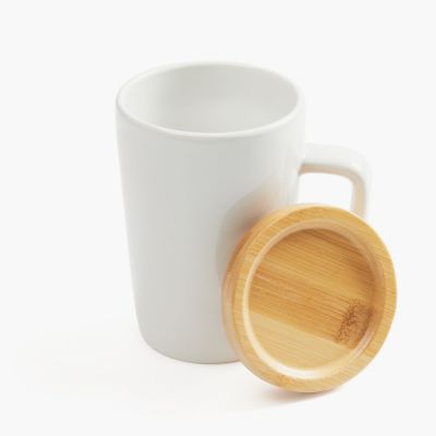 Кружка Vierra с крышкой-костером, белая-2