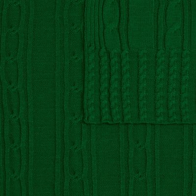 Плед Remitti, глубокий зеленый-2