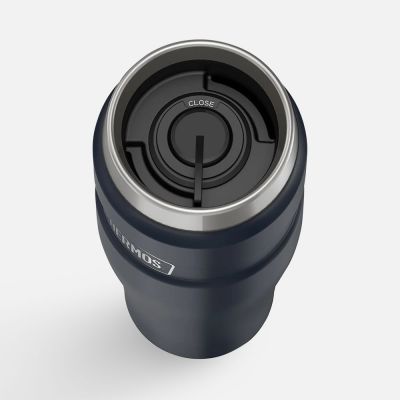 Термокружка King 470, темно-синяя-3