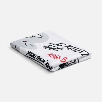 Флисовый плед «Коневедение»-2