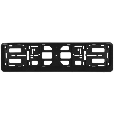 Рамка-книжка для номера Plate Mate, черная-0