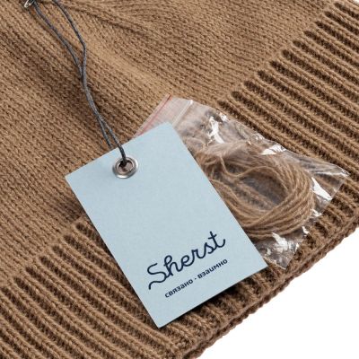 Шапка Cordelia, бежевая-3