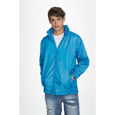 Ветровка унисекс Shift, оранжевая-4