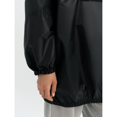 Дождевик-анорак Alatau, укороченный, черный, единый размер-13