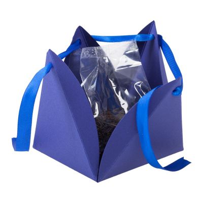 Чай Breakfast Tea в пирамидке, синий-1