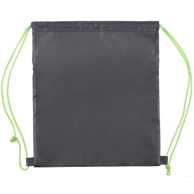 Детский рюкзак Novice, серый с зеленым-3